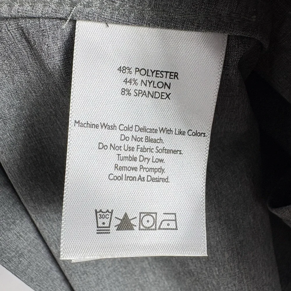 Eddie Bauer Men's 48T Gray Travex Tech Pocket Sport Coat Unlined Packable Blazer
